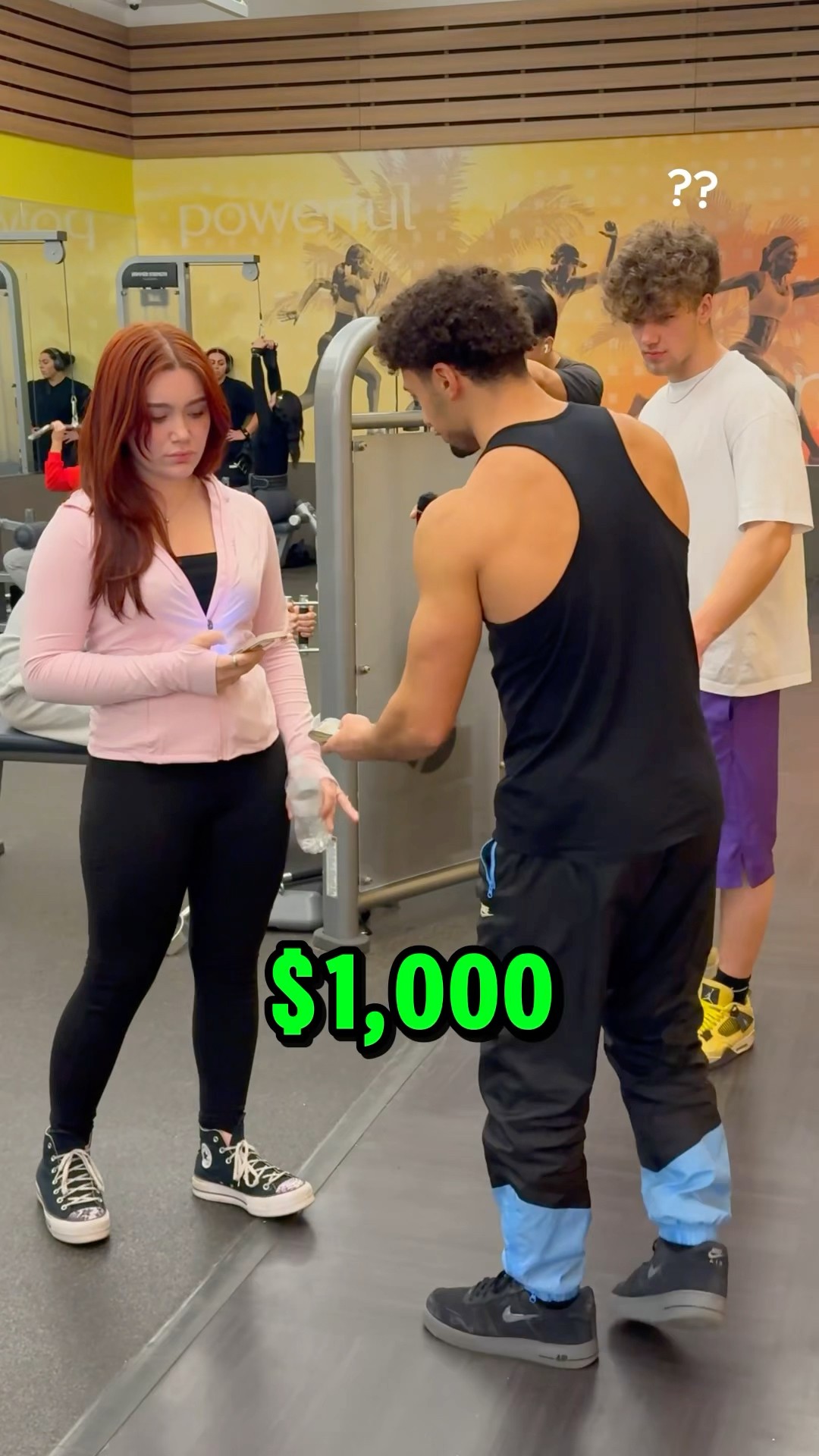 Can he beat me in front of his girl for $200??⁉️