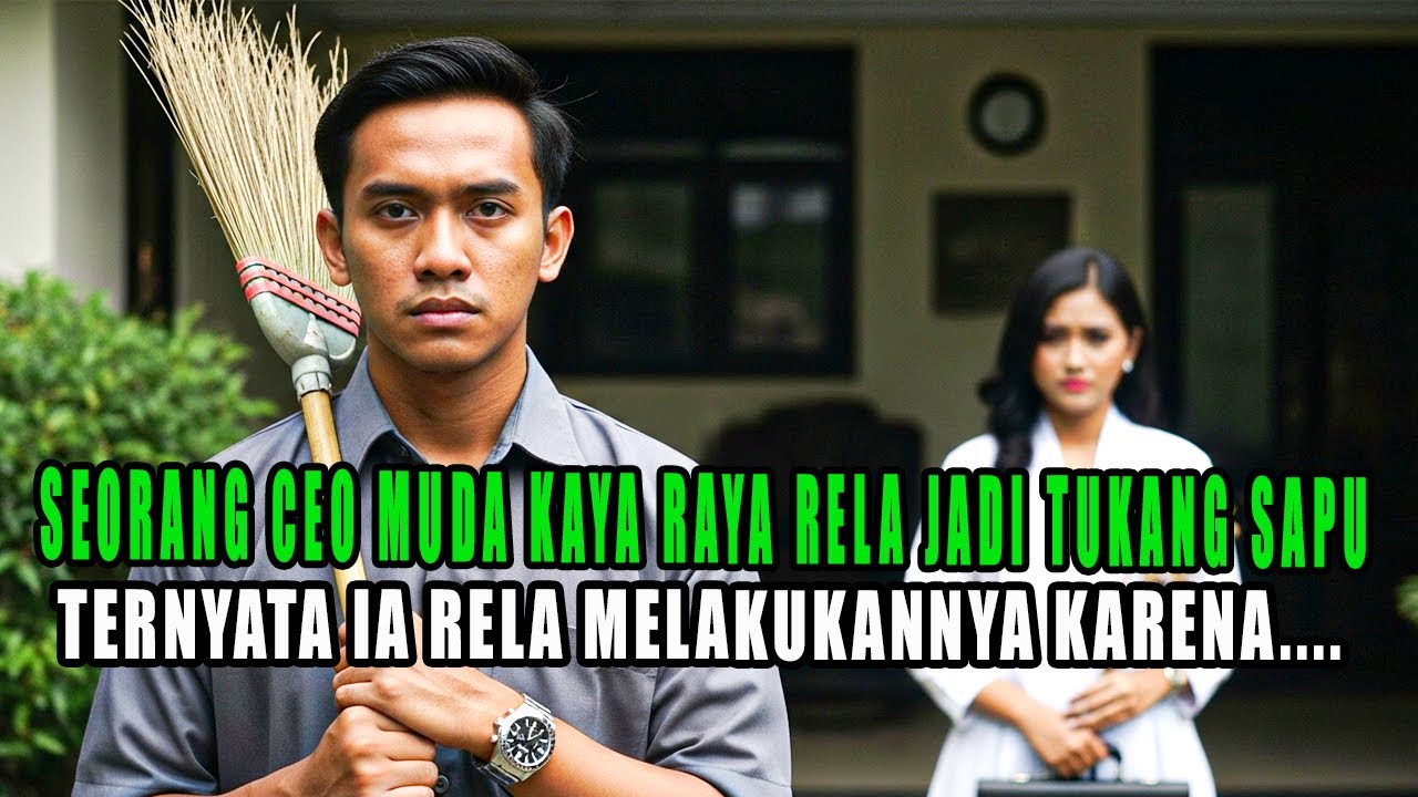CEO MENYAMAR JADI TUKANG SAPU TERNYATA IA RELA MELAKUKAN KARENA