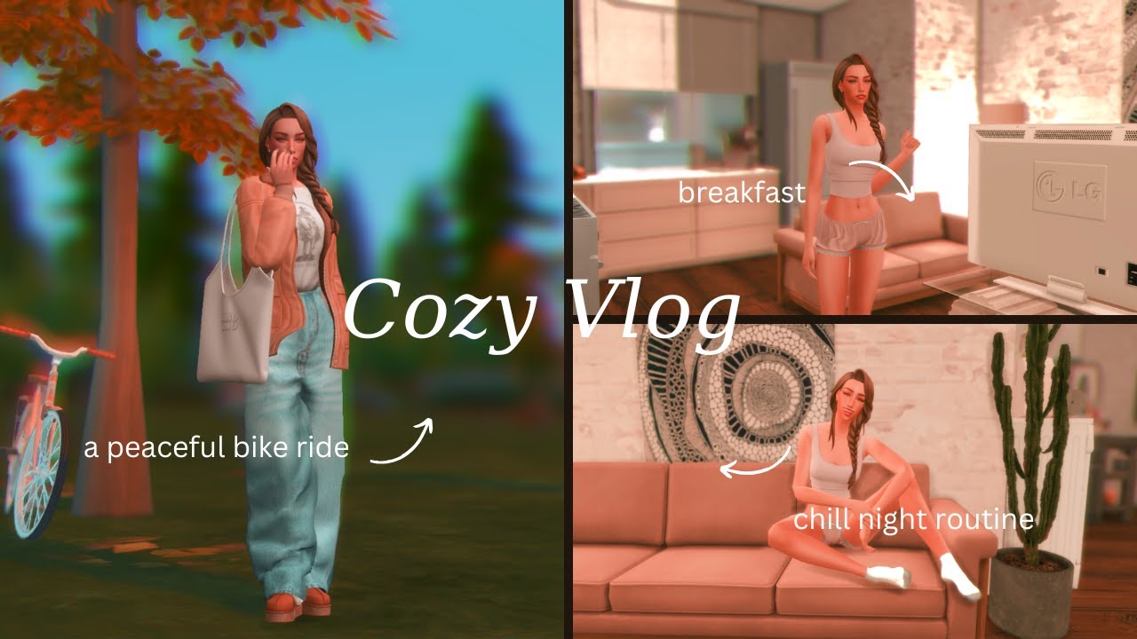 A Cozy Day in My Sim’s Life | The Sims 4 Vlog
