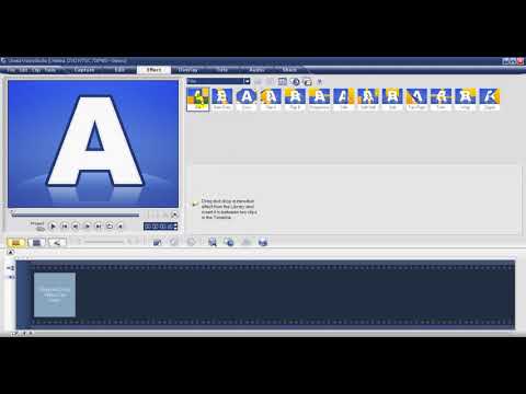 อธิบายเครื่องมือการใช้โปรแกรมUlead VideoStudio 11
