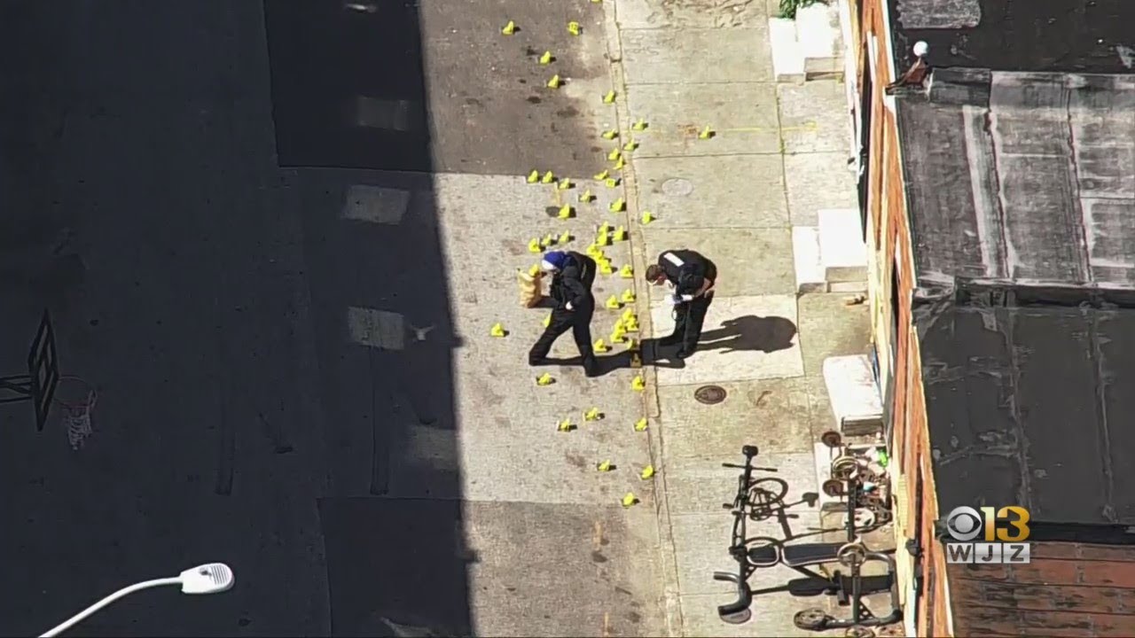 Three Injured, One Killed In East Baltimore Mass Shooting - YouTube