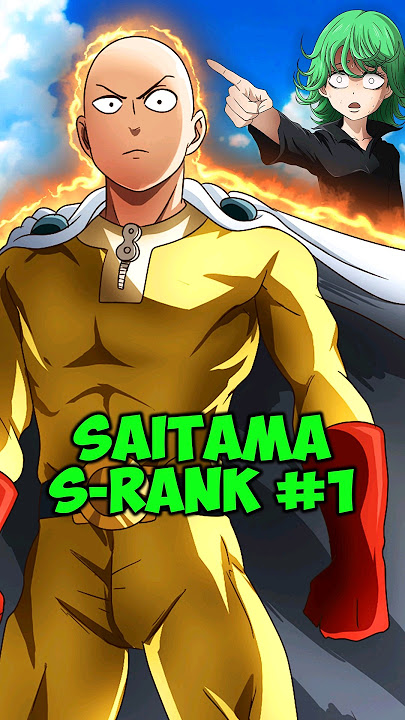 Saitama Becoming The #1 S-Rank Hero | One Punch Man