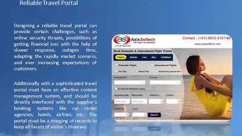 Corporate Travel Web Portal, Travel Website & Travel Portal Development @Axissoftech.net