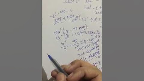 Solid state structure of ionic crystals part 1 for cbse and neet