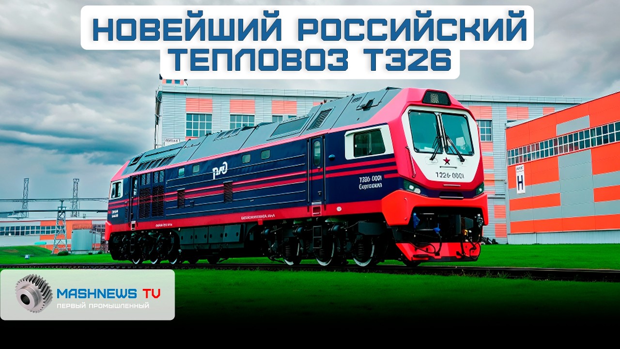 Брянский машиностроительный завод выпустил первый тепловоз ТЭ26 на замену советским М62