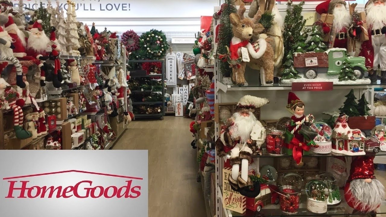 HOME GOODS CHRISTMAS DECOR DECORATIONS HOME DECOR - SHOP WITH ME ...