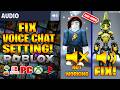 How To FIX &amp; ENABLE VOICE CHAT, PARTY &amp; EXPERIRNCE CHAT SETTING on ROBLOX On (PS5/XBOX/MOBILE &amp; PC)
