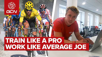 Is It Possible To Train Like A Tour de France Pro Cyclist Around A 9-5 Job?