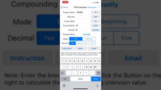 Ez Calculators APP solving problems screenshot 1