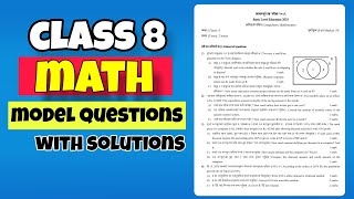 Class 8 Math Model Question Paper With Solutions 2082 | BLE 2082 गणित Important Questions For Exam
