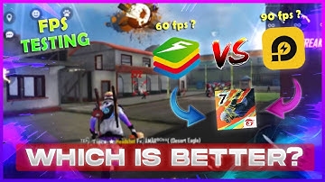 BLUESTACKS 5 VS LD PLAYER 9 || Which Is The Best Emulator For FREE FIRE❓|| (90+ FPS)