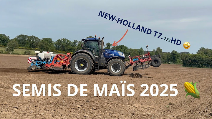 SEMIS DE MAÏS 2025 🌽