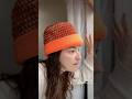 My new hat #noemimakesthings #noemimakeshats #noemimakesclothes #crochet #crochethat #chenilleyarn