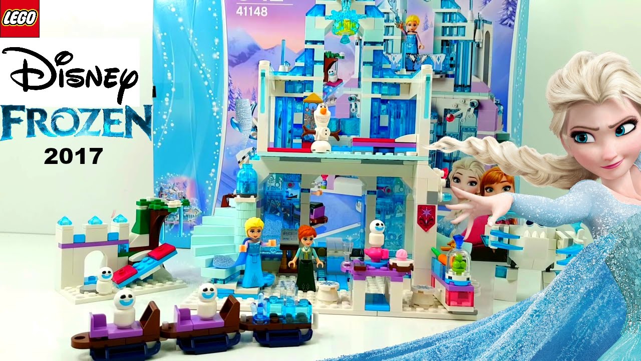 elsa's ice palace lego