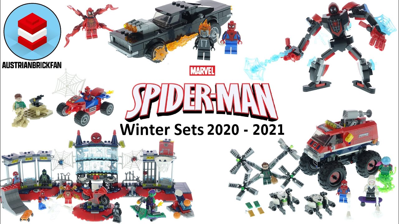 Download All Lego Spider-Man Sets Winter 2020-2021 - Lego Speed Build Review