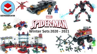 All Lego Spider-Man Sets Winter 2020-2021 - Lego Speed Build Review