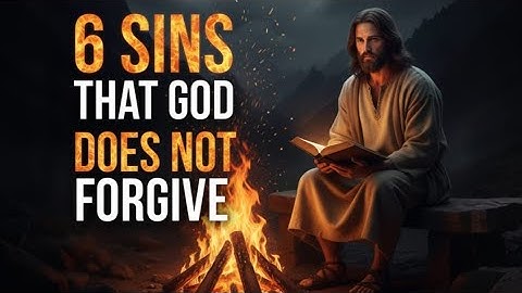 6 SINS THAT GOD DOES NOT FORGIVE: The Bible’s Most Terrifying Warning | Echoes of the Bible