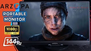 El mejor monitor GAMING portátil. ARZOPA G1 GAME!!!