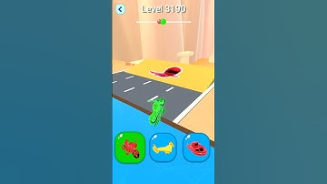 Shape-shifting Funny Race All Level Gameplay Walkthrough Master Level #3190 BeamNG.drive #Shorts