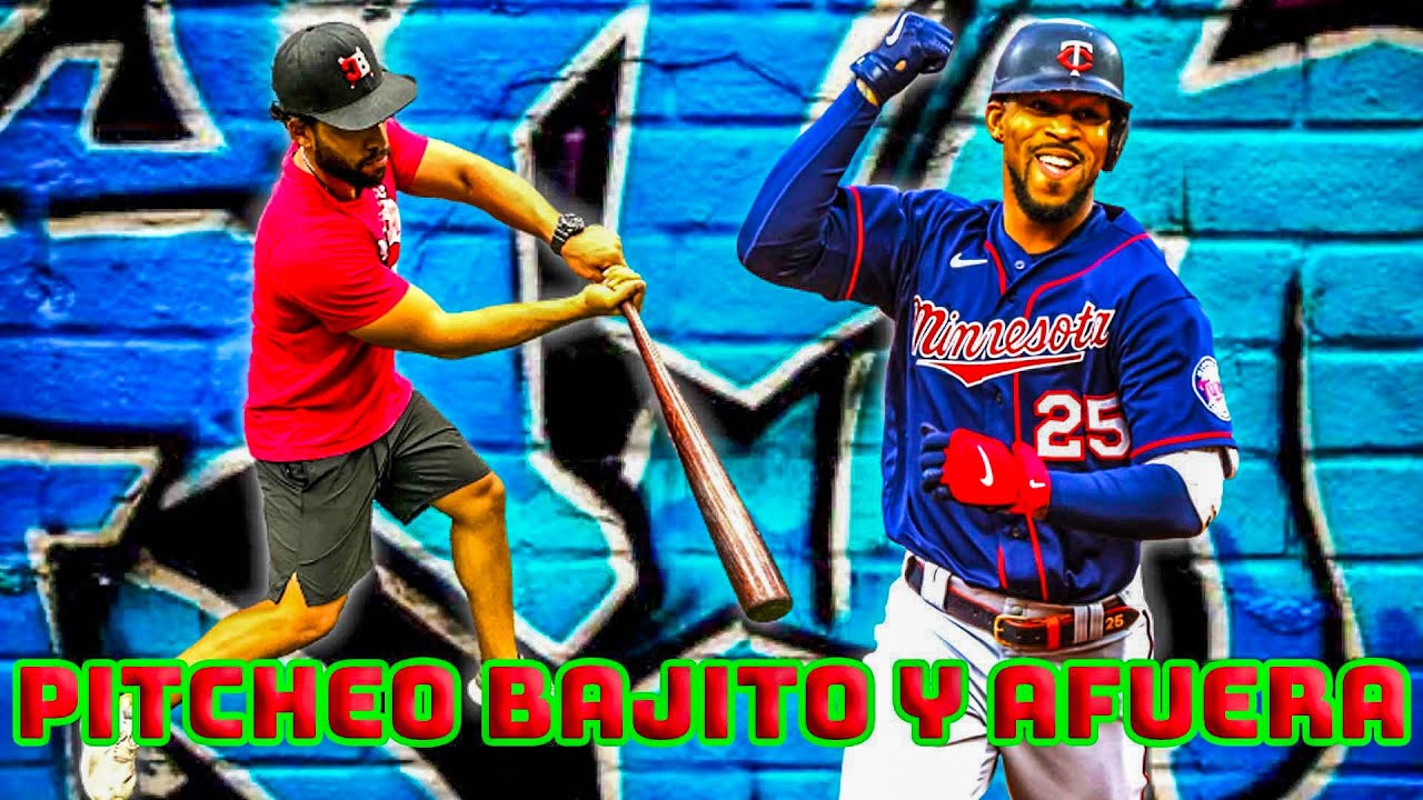 COMO BYRON BUXTON SE AJUSTÓ A ESE PITCHEO BAJITO⁉️