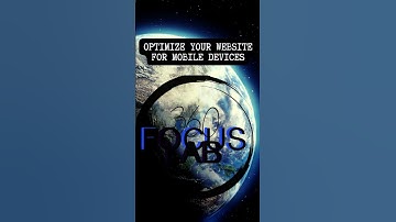 OPTIMIZE Your WEBSITE For Mobile Devices #shorts #website #marketing #360focuslab #mobile