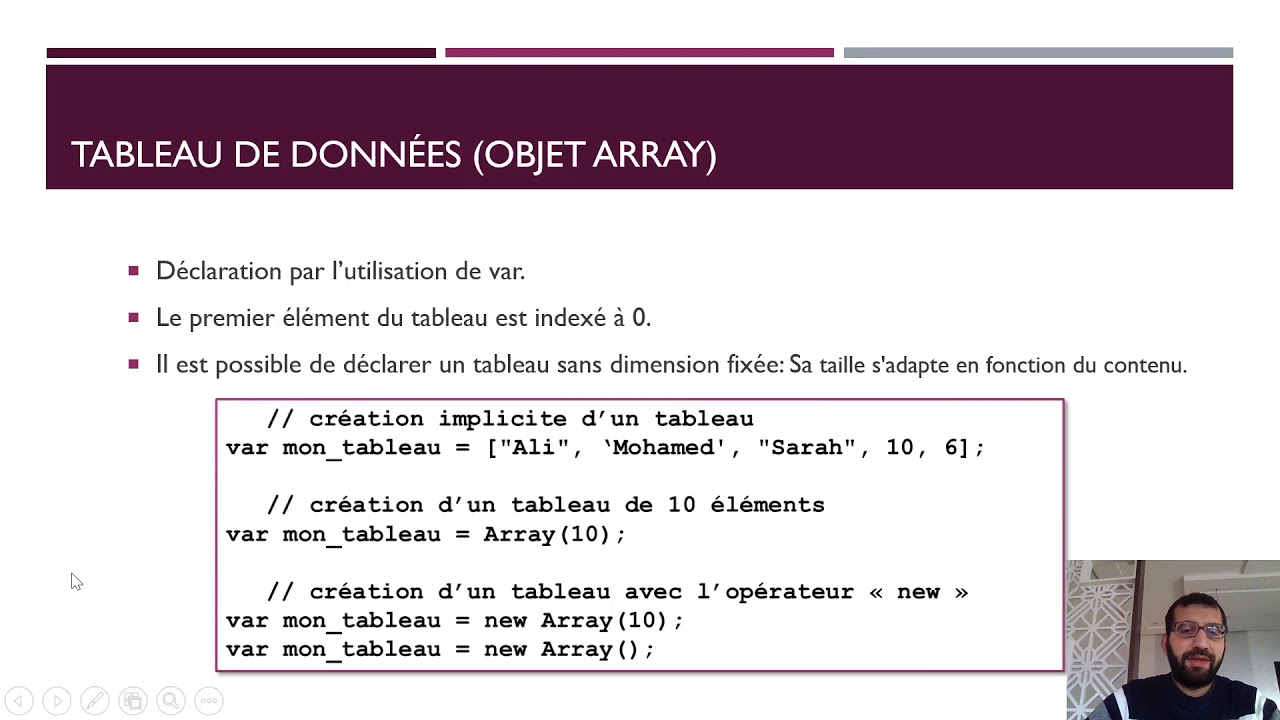 JavaScript Séance 2-Les objets prédéfinis - YouTube