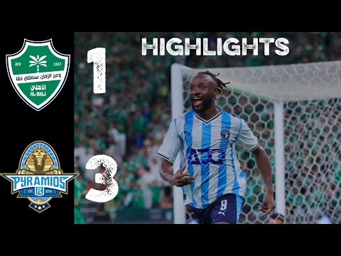 Highlights Al Ahli Saudi 1 Vs 3 Fc Pyramids Fiston Mayele Cup Intercontinental FIFA 2025