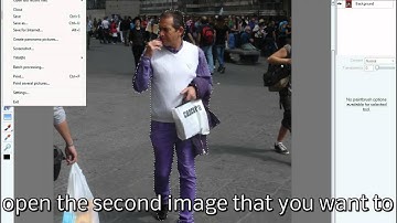 MAGIX Photo Designer 7 - cutting out an object/person and putting it into another image