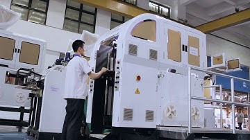 HM-ZD350K Automatic rigid box making machine （fast change size