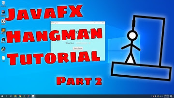 JavaFX Hangman Tutorial Part 2: Creating the Game Screen