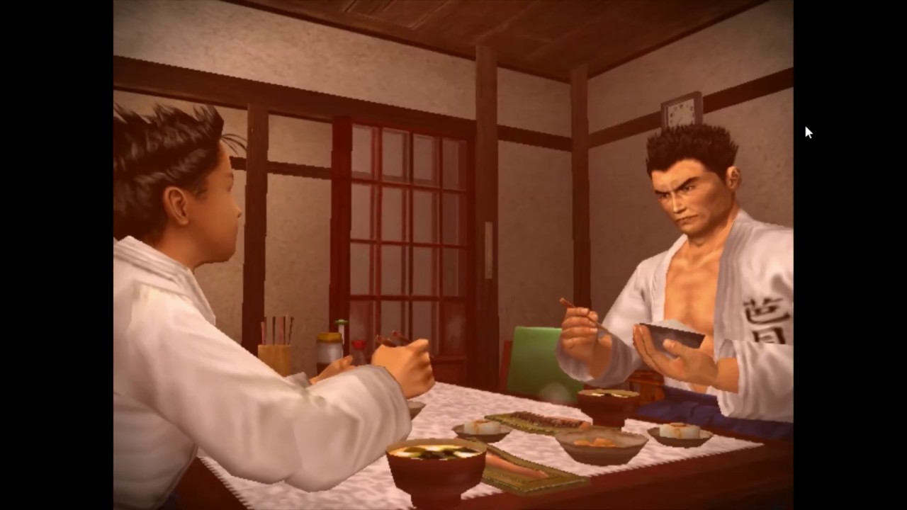 Shenmue - Ryo learns about farmers and vegetables (english dub)
