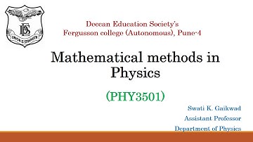 Mathematical Methods in Physics
