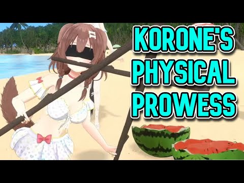 The Many Times Korone Revealed Her True Power Level on Stream [Hololive]