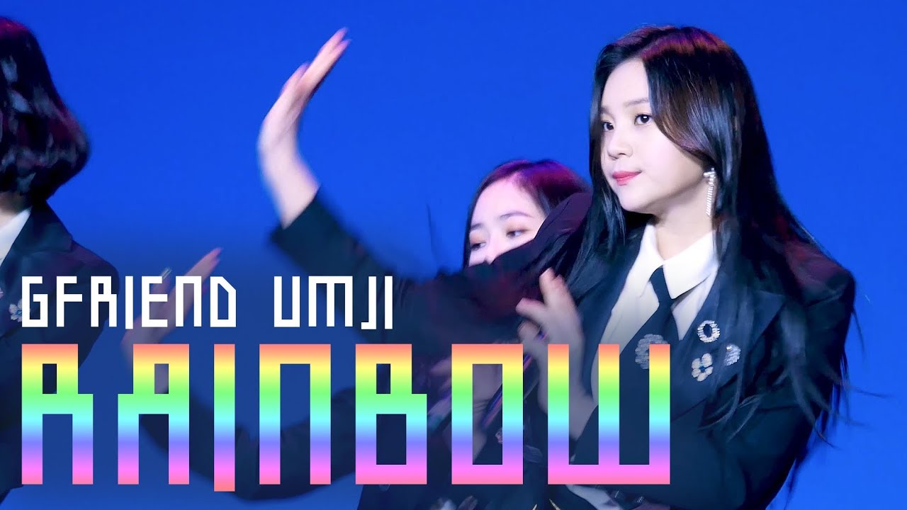 [4K] 180223 평창올림픽 헤드라이너쇼 레인보우 (RAINBOW) 여자친구 엄지 직캠 (GFRIEND UMJI 's Fancam) BY HEALING POTION