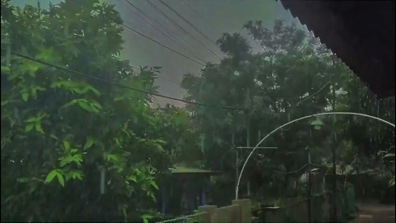 Nonstop Heavy Rain Sounds | Instant Deep Sleep, Insomnia Relief