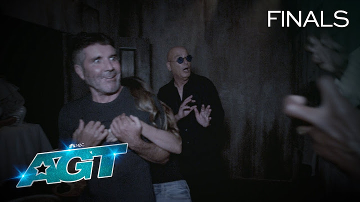 The Judges are TERRIFIED at Hollywood Horror Nights | Happy Halloween! 🎃 | AGT Finale 2022