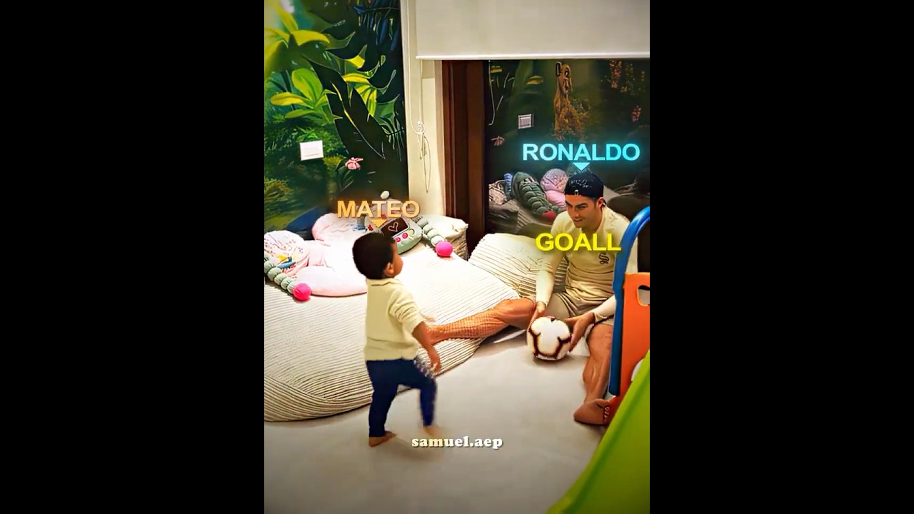 Mateo Learned From Ronaldo 🥶