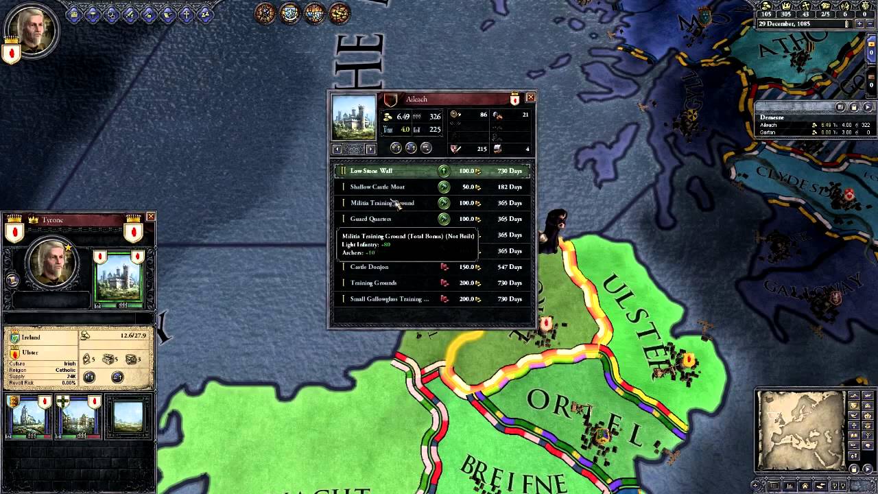 Crusader Kings 2 - Tyrone Campaign Part 5 - The Dodgam Dynasty - Matchmaker Madgod