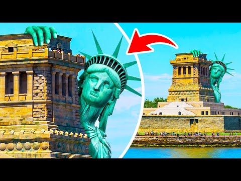 Wideo: Nieznana Statua Wolności - Alternatywny Widok