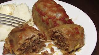 Sunday Dinner: Crockpot Cabbage Rolls