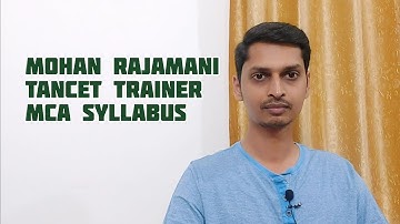 TANCET MCA Syllabus| How to prepare for TANCET MCA?| TANCET MCA 2023