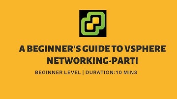Part 1. vSphere Networking: A Beginner
