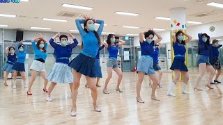 Iko Iko Samba (Beginner) line dance | Withus Korea A