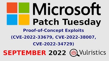 Proof-of-Concept Exploits (CVE-2022-33679, CVE-2022-38007, CVE-2022-34729)