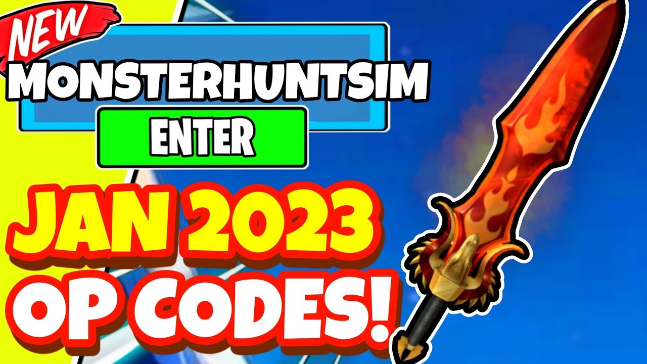 ALL NEW WORKING OP CODES IN MONSTER HUNT SIMULATOR ROBLOX MONSTER HUNT SIMULATOR CODES 2023 