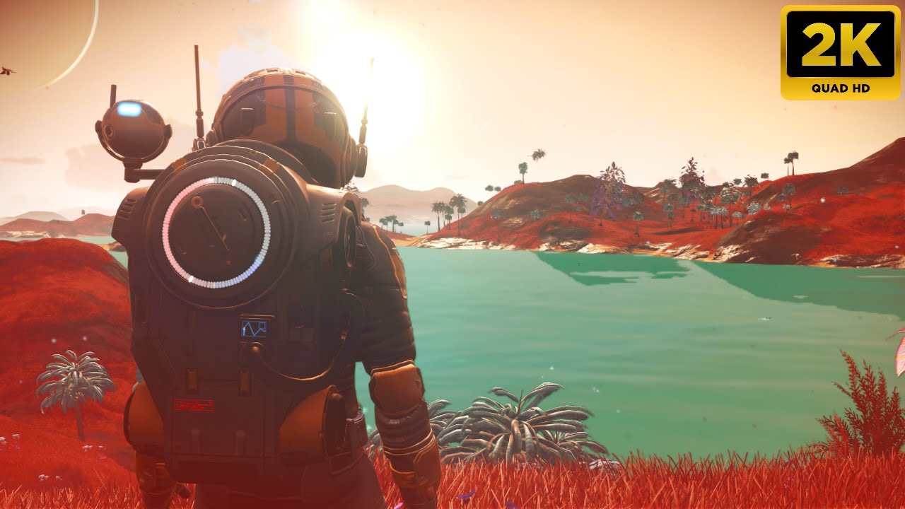 No Man's Sky 2024. Red ULTRA GRAPHICS SETTINGS. No commentary
