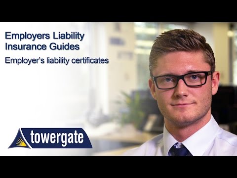 Displaying Your Employers' Liability Certificate