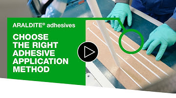Learning Lab: Choose the Right Adhesive Application Method