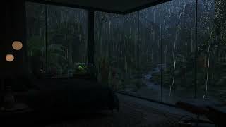 🌌 Endless Rain After Dark | Heavy Rain Sounds for Deep Sleep & Rest | 3 Hours