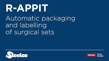 R-APPIT Packaging Robot | CSSD Solutions | Steelco Group